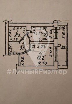 1-к квартира, 3/5 эт., 34м²